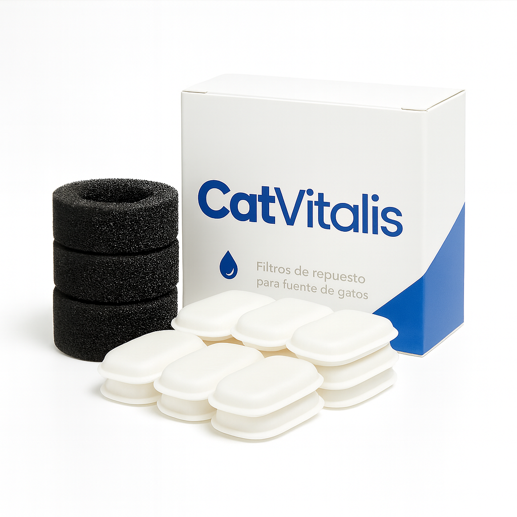 Recambio Filtros Protectores para Fuente CatVitalis™