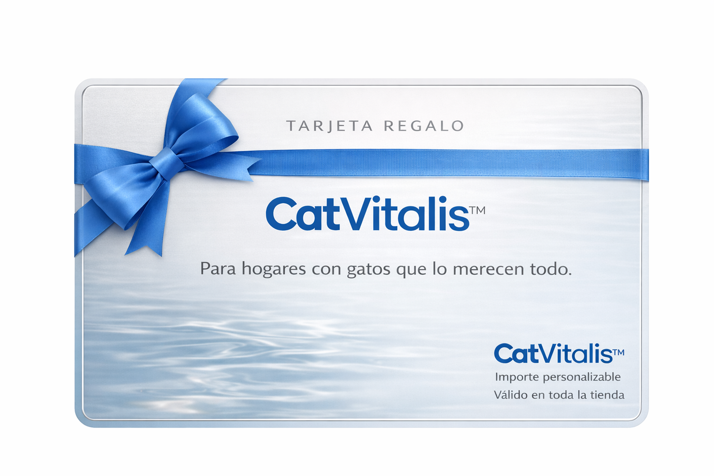 Tarjeta Regalo Catvitalis