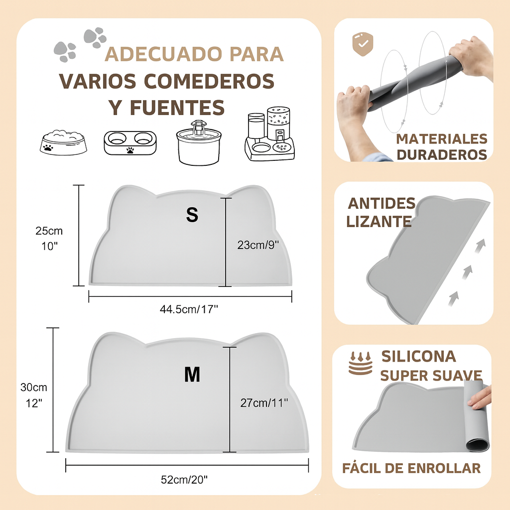 Base Protectora Antideslizante CatVitalis™