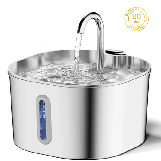 CatVitalis™ - Fuente de agua para gatos de acero inoxidable oferta