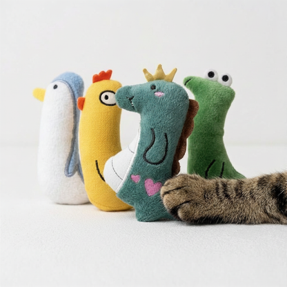 x3 Peluches hierba gatera